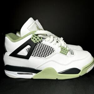 Size 10 - Wmns Air Jordan 4 Retro Seafoam Women's Shoes